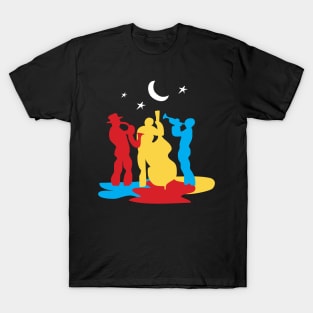 Jazz Band Modern Style T-Shirt